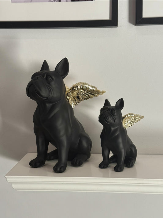 Голяма деко фигура от полирезин Golden Bulli, 25см