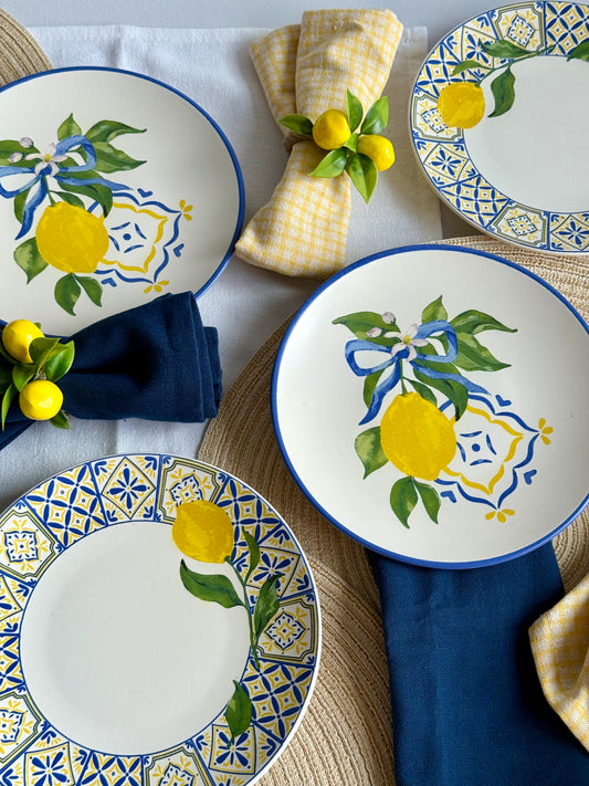 4 броя средно големи чинии Lemm