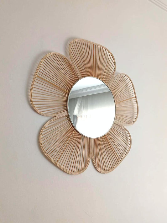 Огледало от ратан Niro, 55см