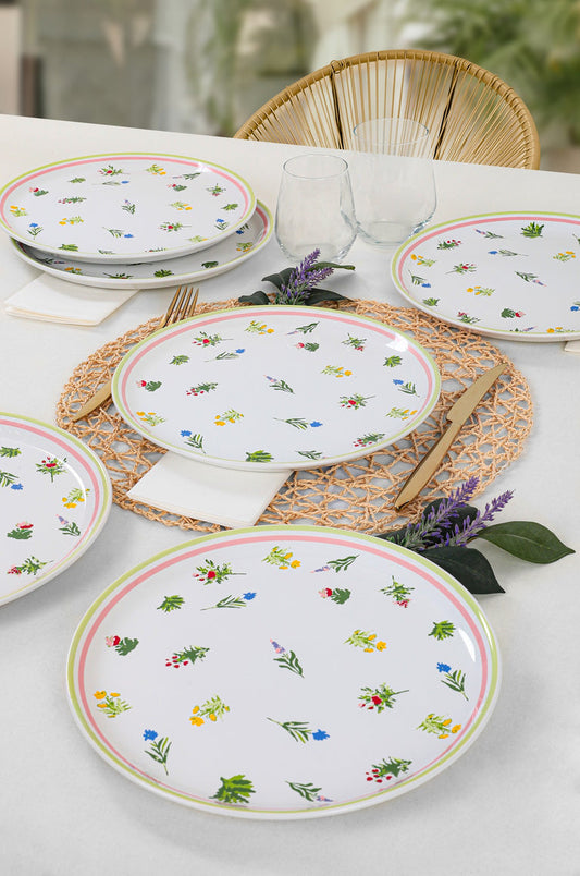 4 броя чинии за основно хранене Bloom, 25см