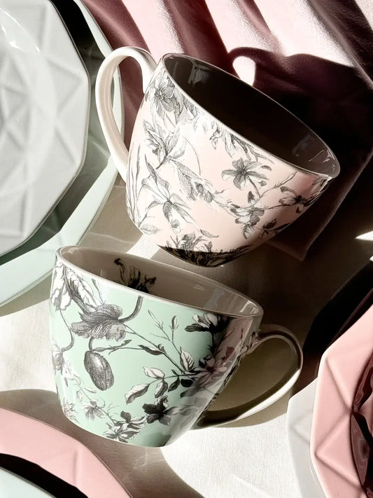 Много голяма чаша с дръжка Romain, 450мл