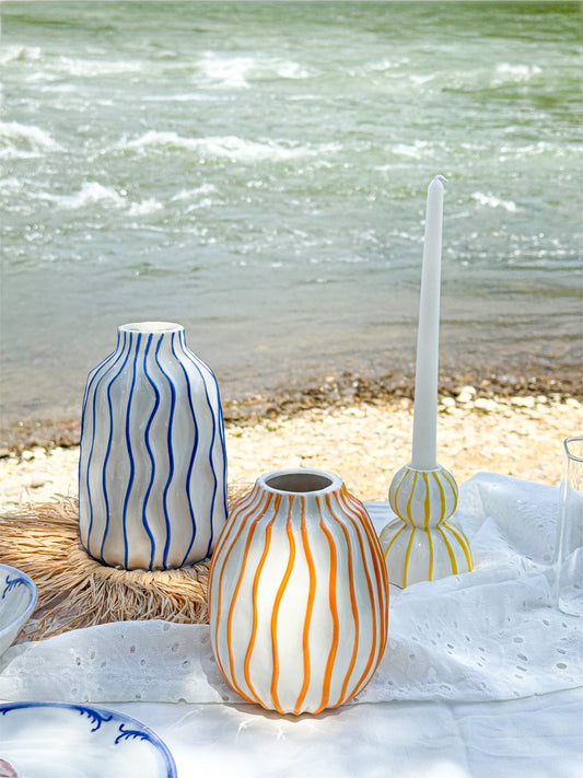 Ваза от керамика Aurina, 18см