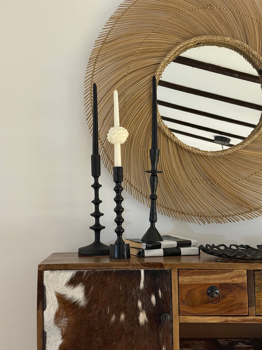 Свещник от желязо 27см, Lunora