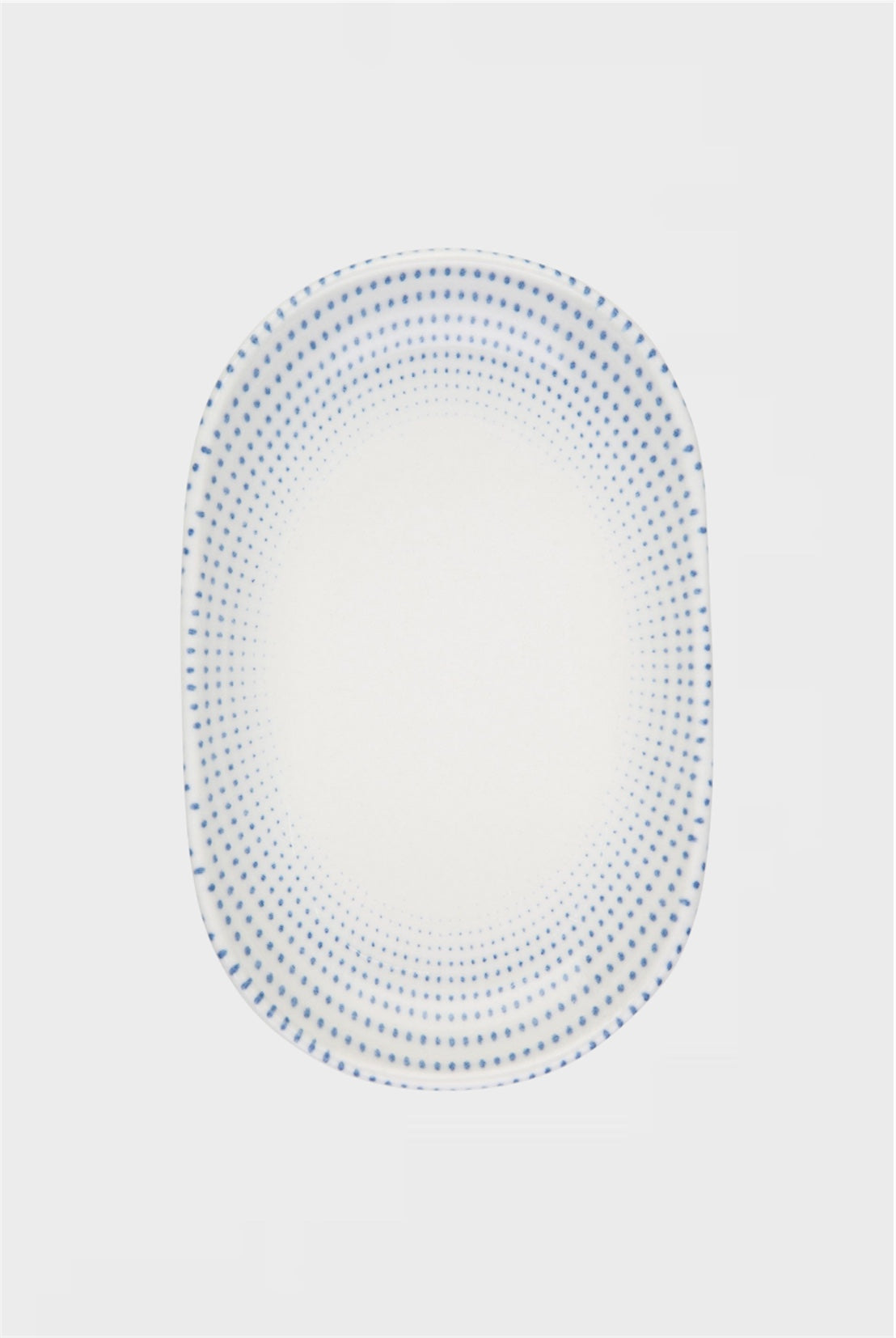 Голямо плато от порцелан Blue Dots, 33см