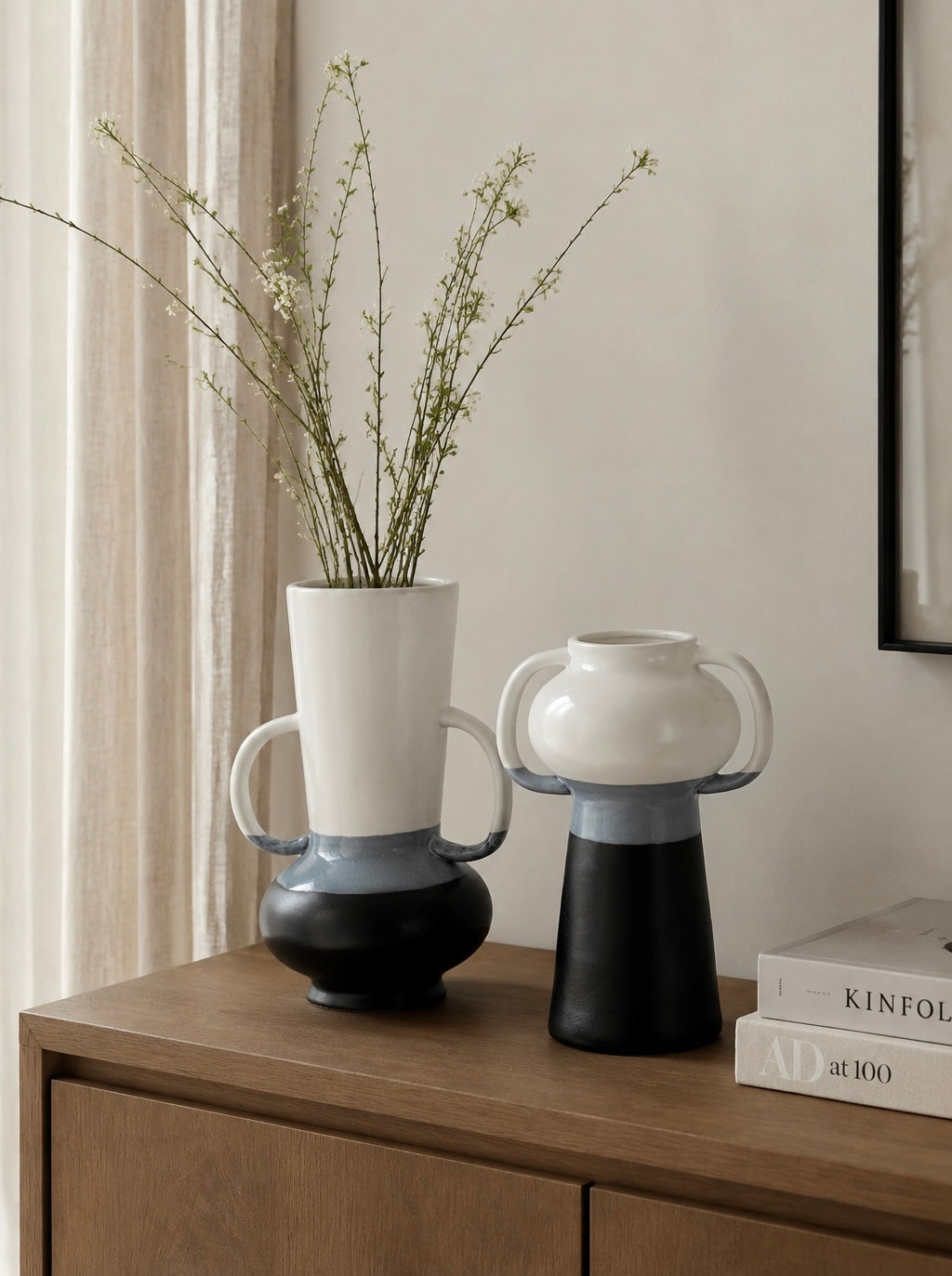 Голяма ваза от керамика Aeris I, 28см