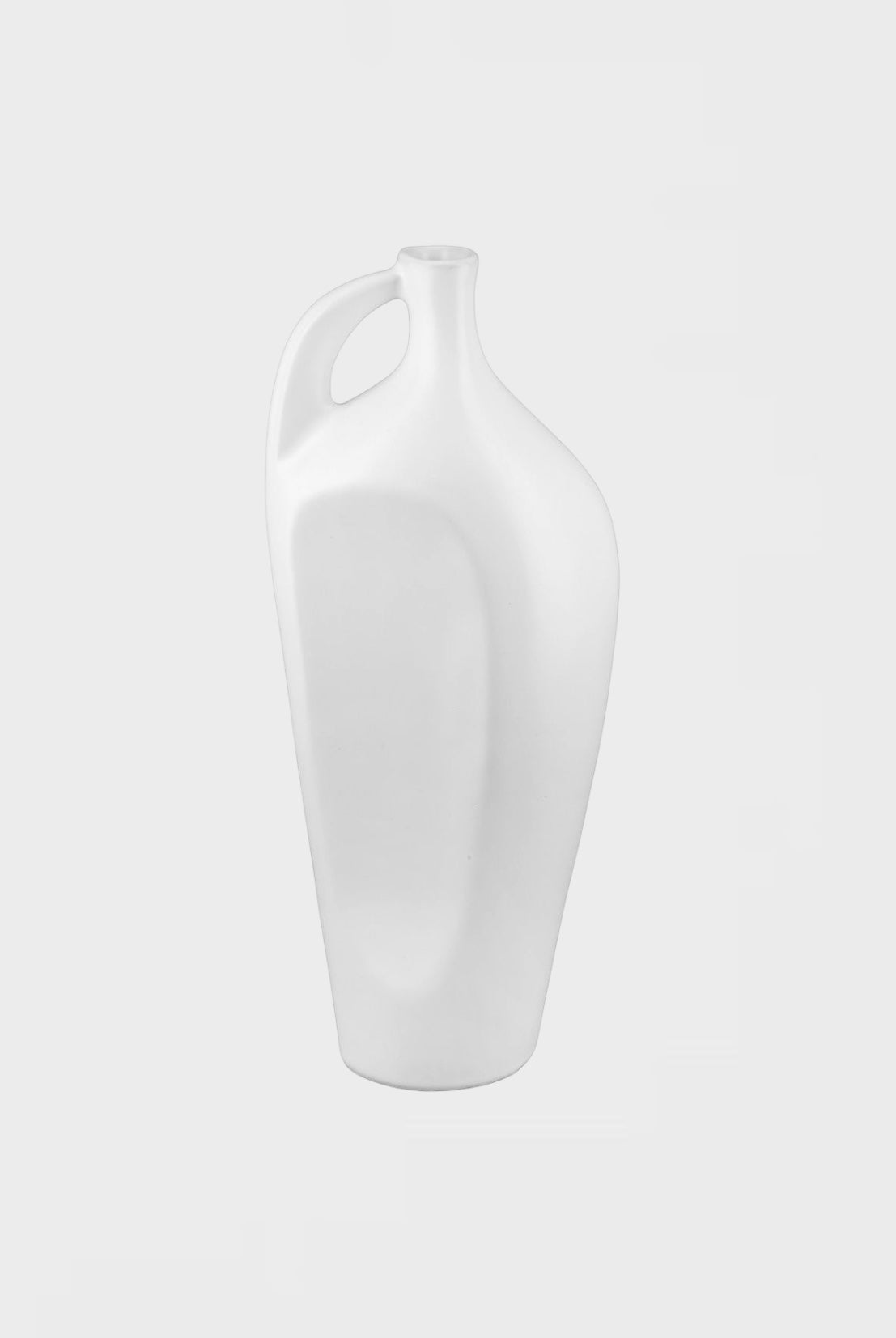 Голяма ваза от керамика Thyra White, 40см