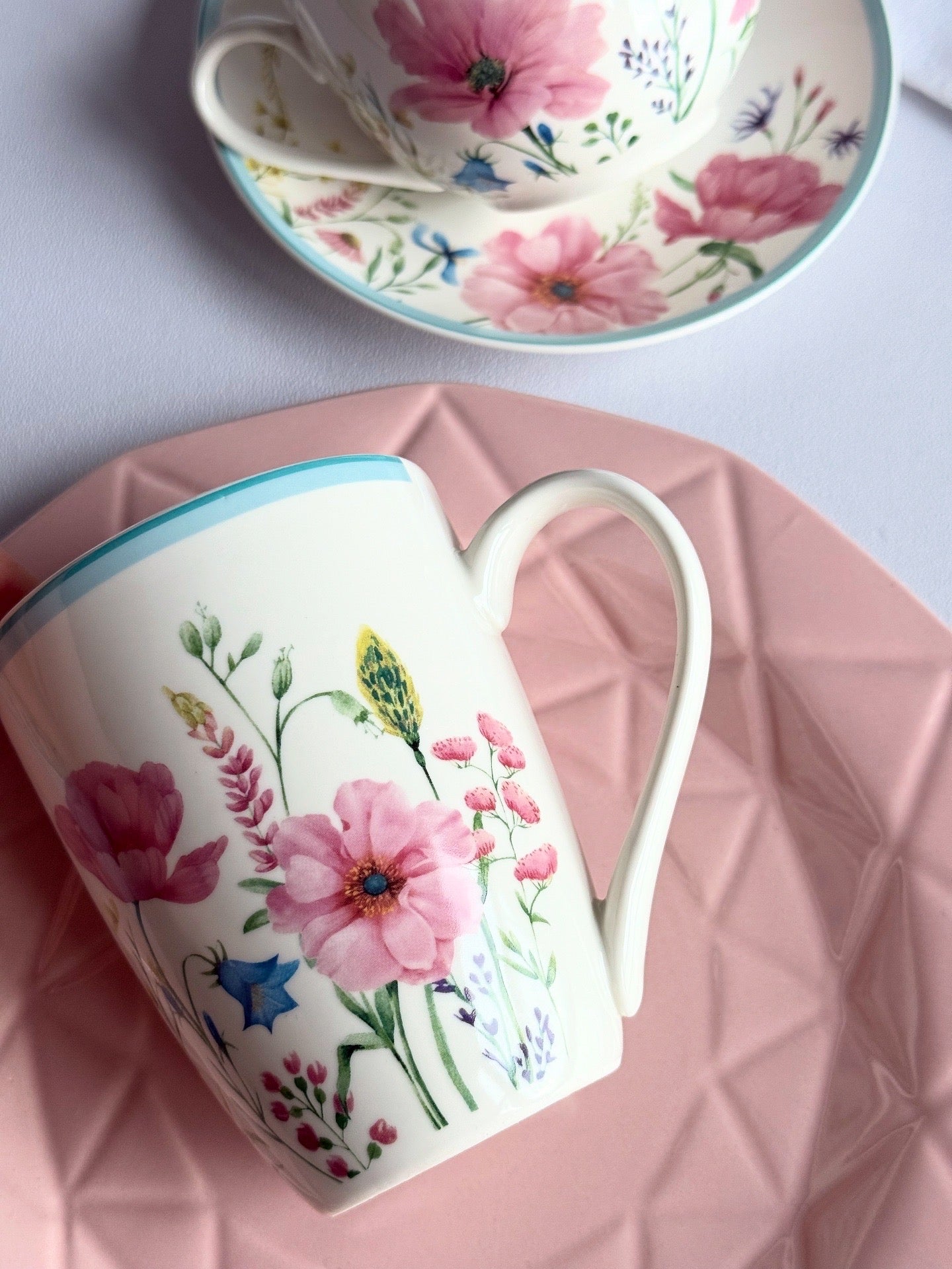 Чаша с дръжка от порцелан Ayre, 360мл