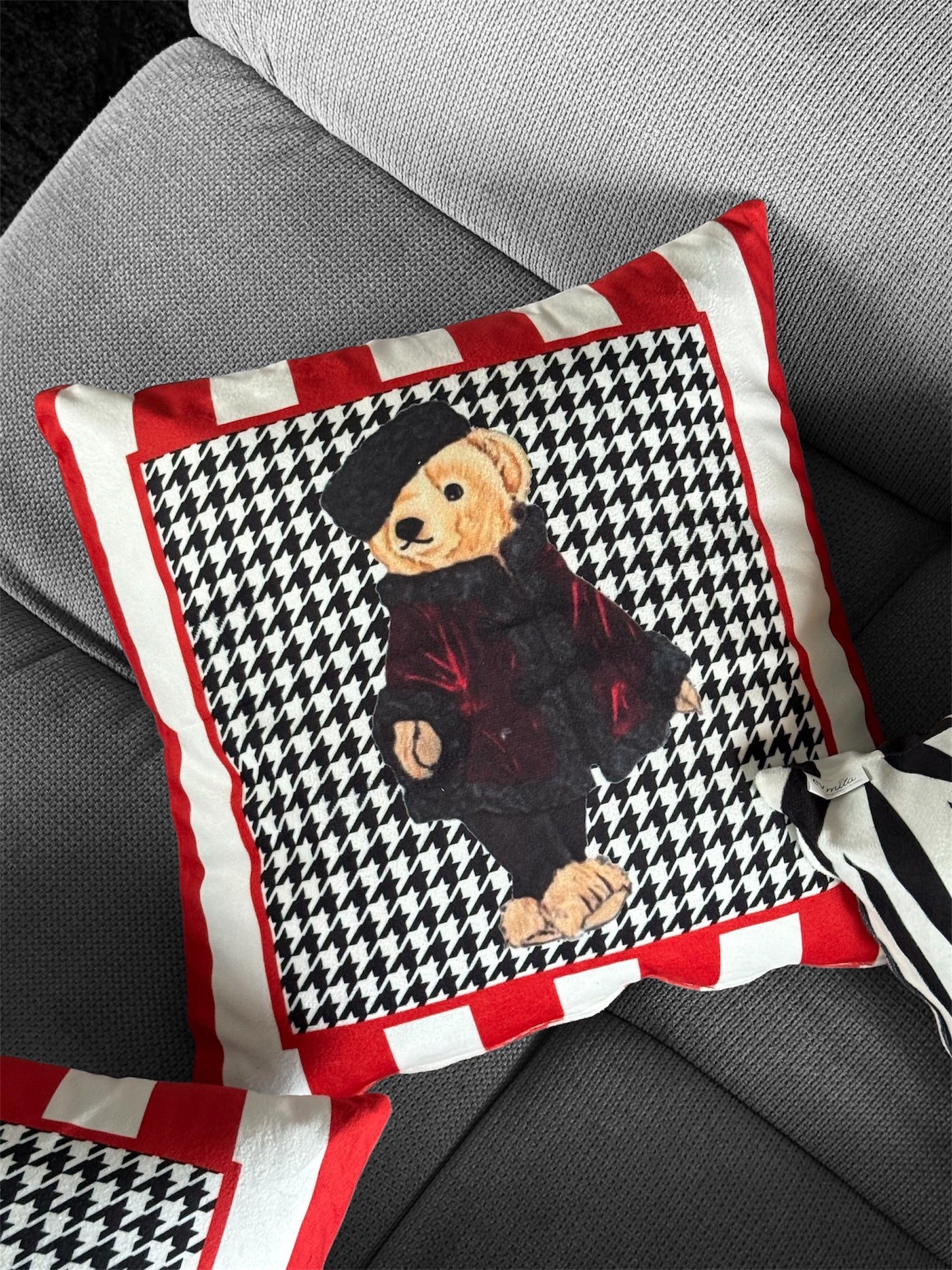 Декоративна калъфка от кадифе Female Teddy