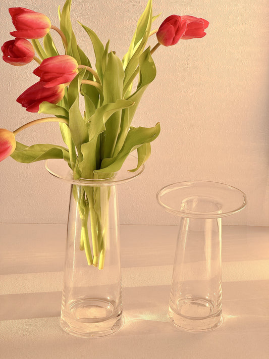 Стъклена ваза Kalla, 25см