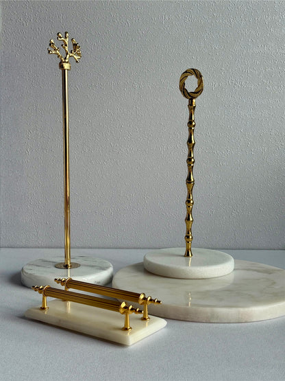 Поставка за кухненска хартия от мрамор Hagga