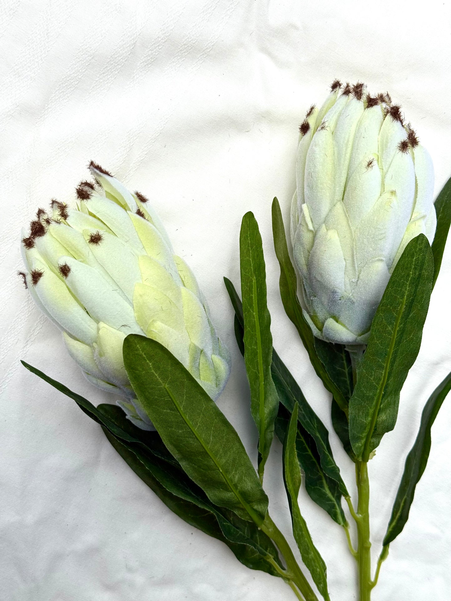 Изкуствено цвете Protea, 52см