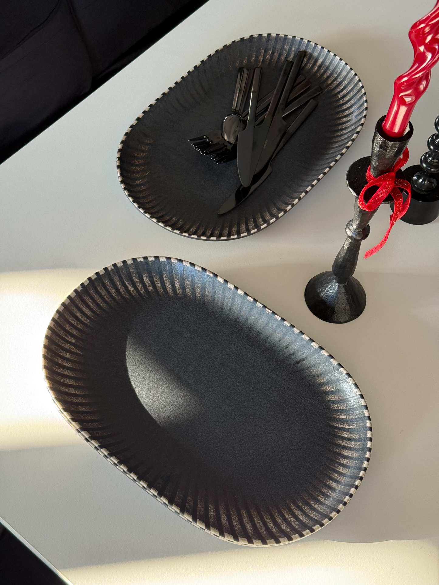 Голямо плато от порцелан Flint, 33см