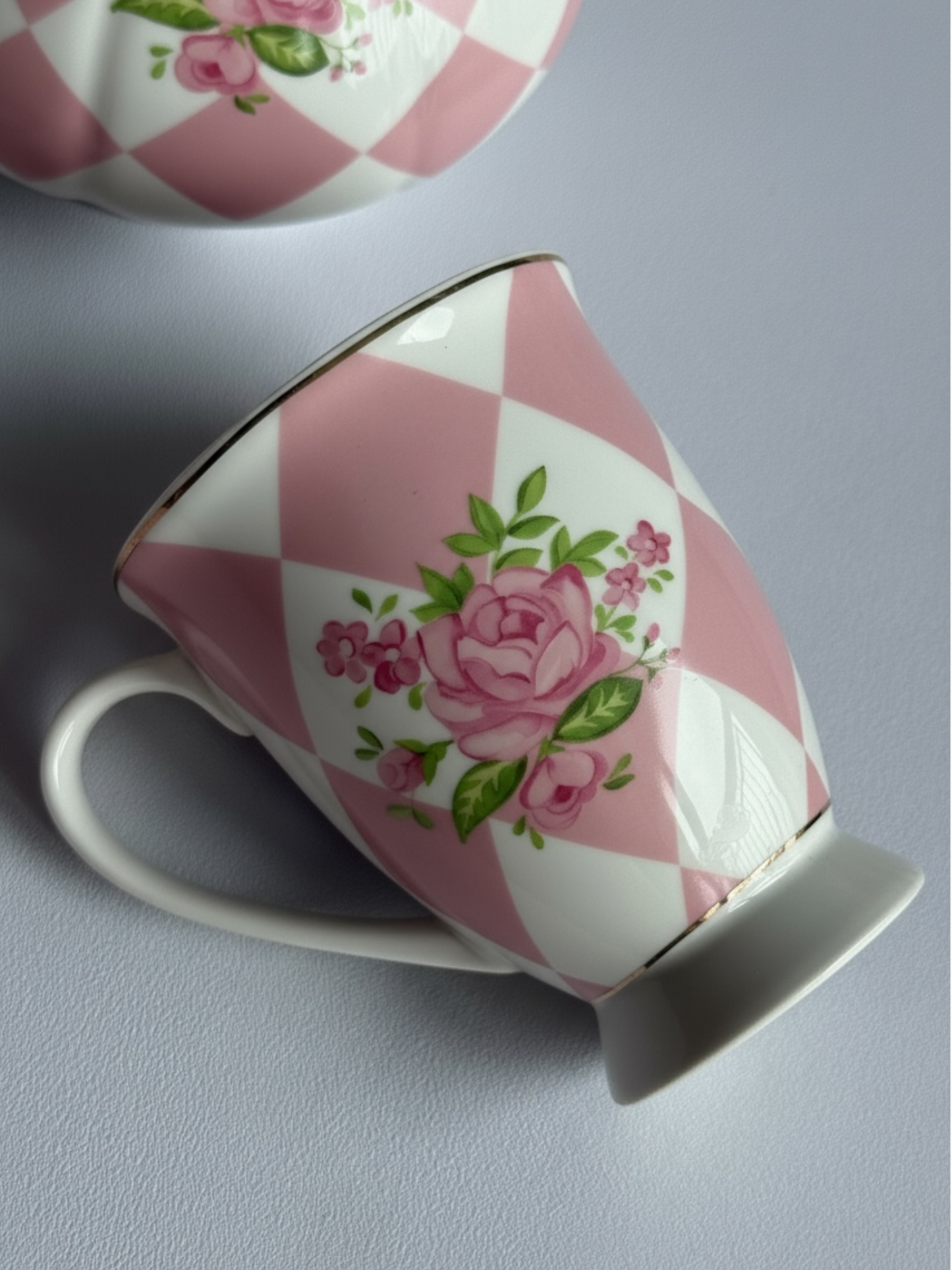 Чаша с дръжка от порцелан Rosa,  300мл