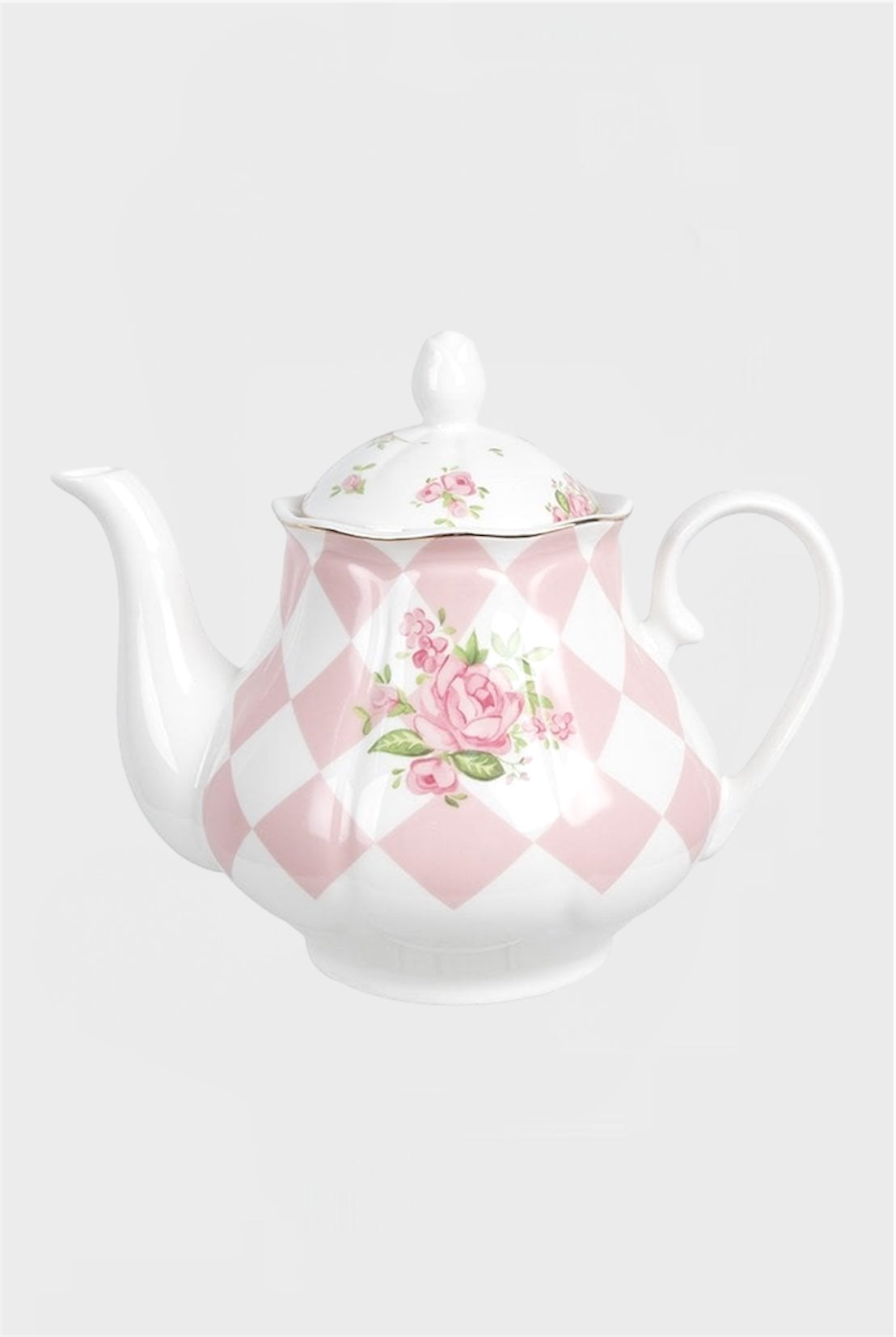 Чайник от порцелан Rosa, 1000мл