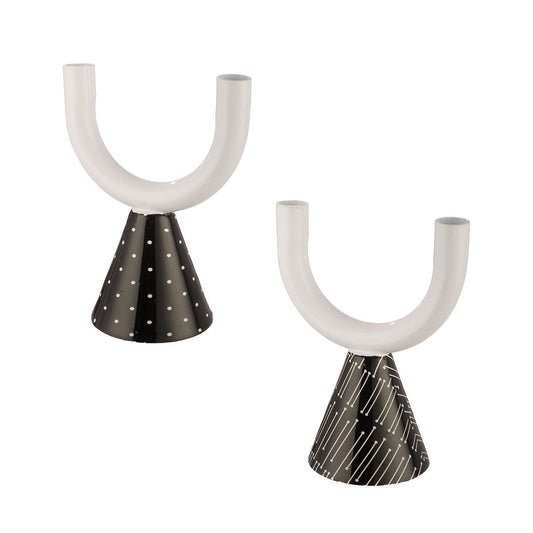 Свещник от желязо 20см, Linea