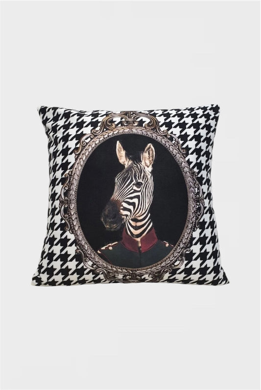 Декоративна калъфка от кадифе Zebra