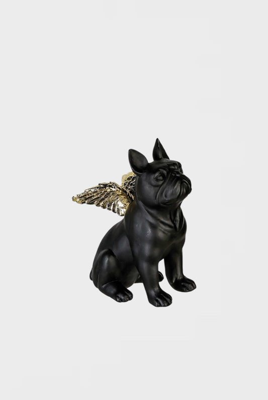 Малка деко фигура от полирезин Golden Bulli, 16см