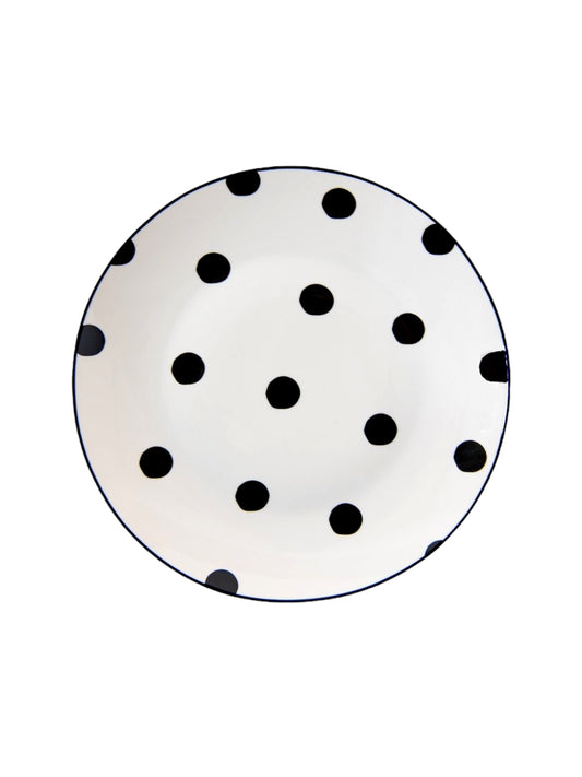 Средно голяма чиния от порцелан Dotty, 20см