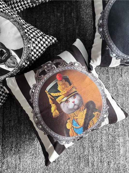 Декоративна калъфка от кадифе Major Cat