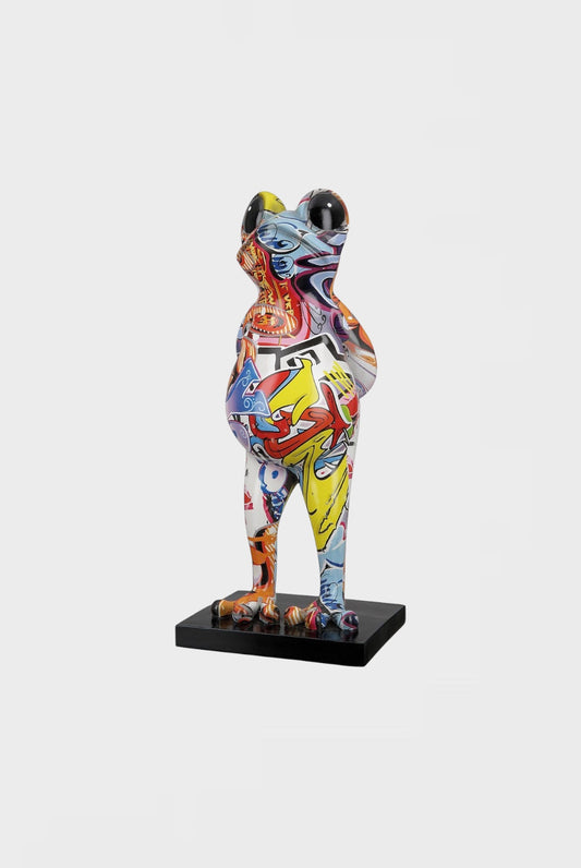 Деко фигура Graffiti Frog, 31см