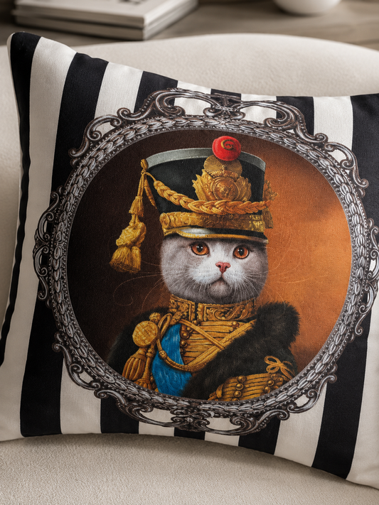 Декоративна калъфка от кадифе Major Cat