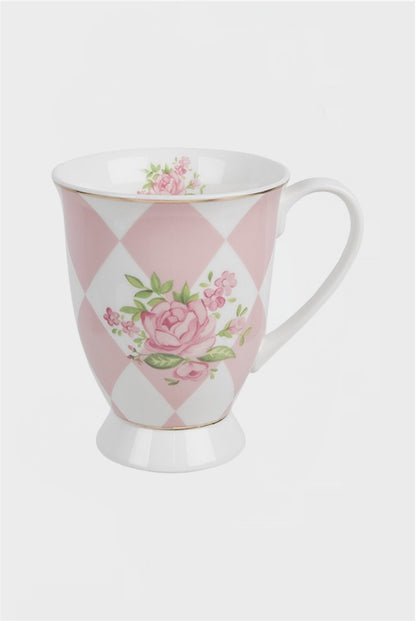 Чаша с дръжка от порцелан Rosa,  300мл