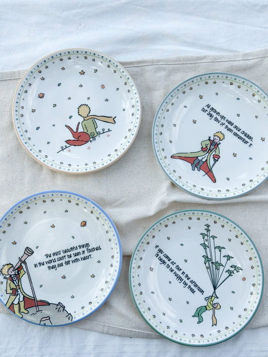 4 броя десертни чинии от порцелан Little Prince, 20см