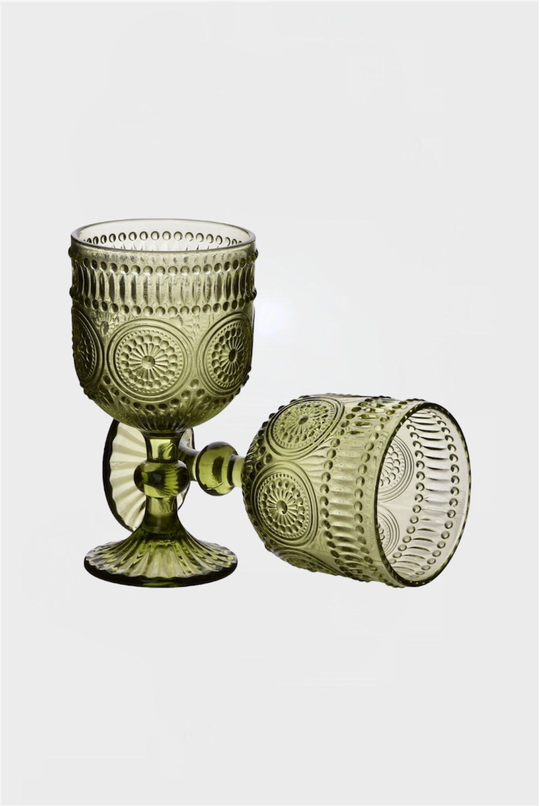 2 броя чаши за вино Elise Green, 350ml