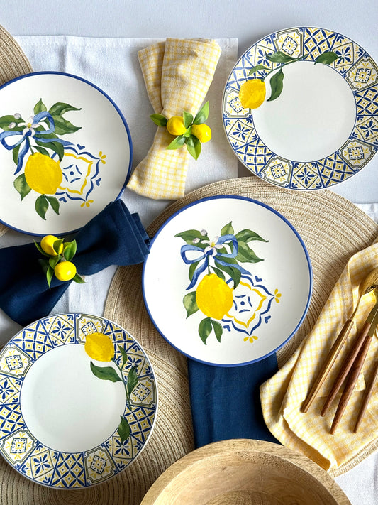 4 броя средно големи чинии Lemm