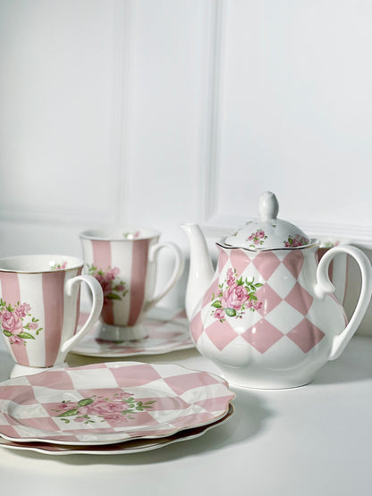 Чайник от порцелан Rosa, 1000мл