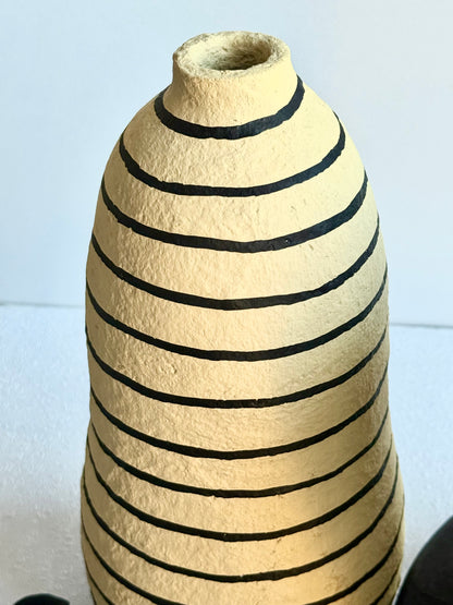 Голяма ваза от папиемаше Materia Lon, 32см