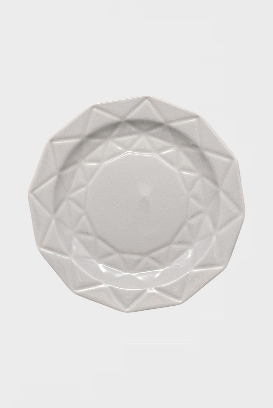 Средно голяма чиния от керамика Axis Grey