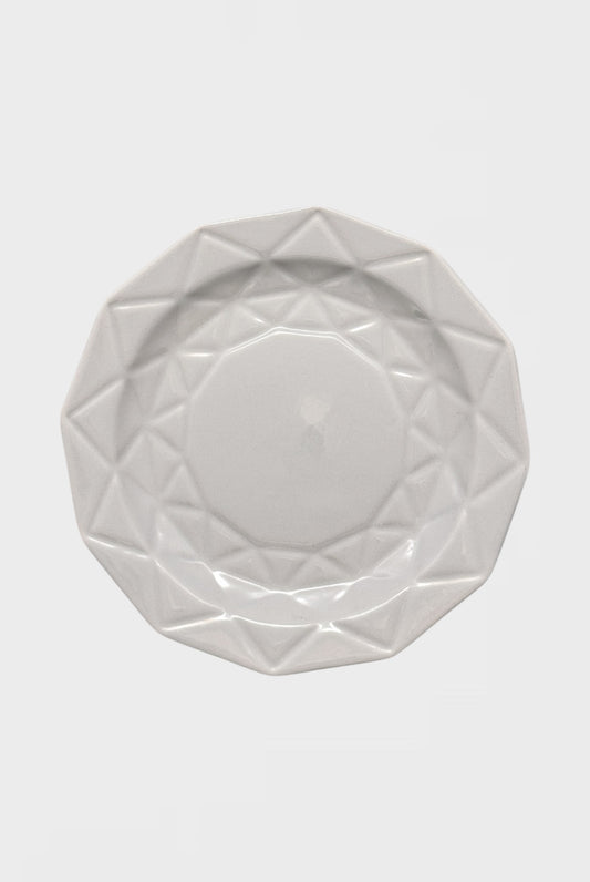 Средно голяма чиния от керамика Axis Grey